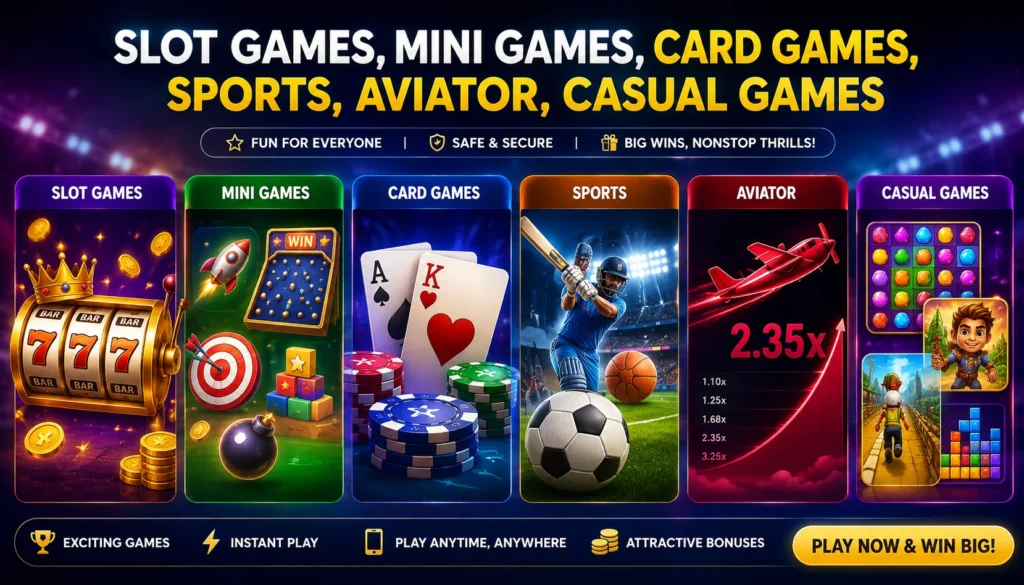 HC777 GAME TYPES