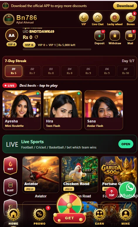 bn786 game APK
