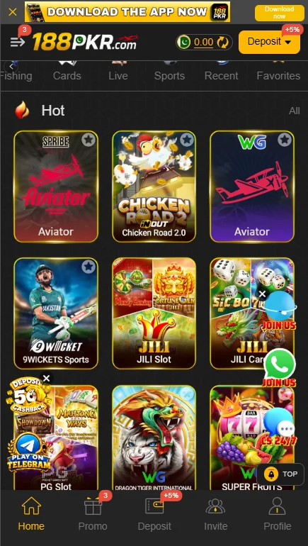 188PKR Game APK